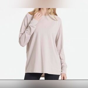 Vuori Long-Sleeve Feather Tee size S